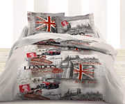 Obliecky pre milovnikov Anglicka a Londýna, populárny motív postelného